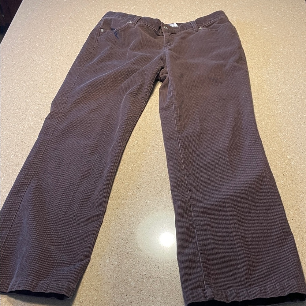 Columbia Women's Straight Leg Corduroy Pants - Brown
